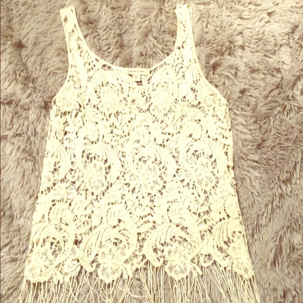 Paper + Tee Top